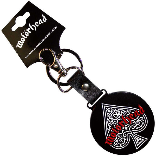 Motorhead | Official Band Keychain | Ace Of Spades Emblem