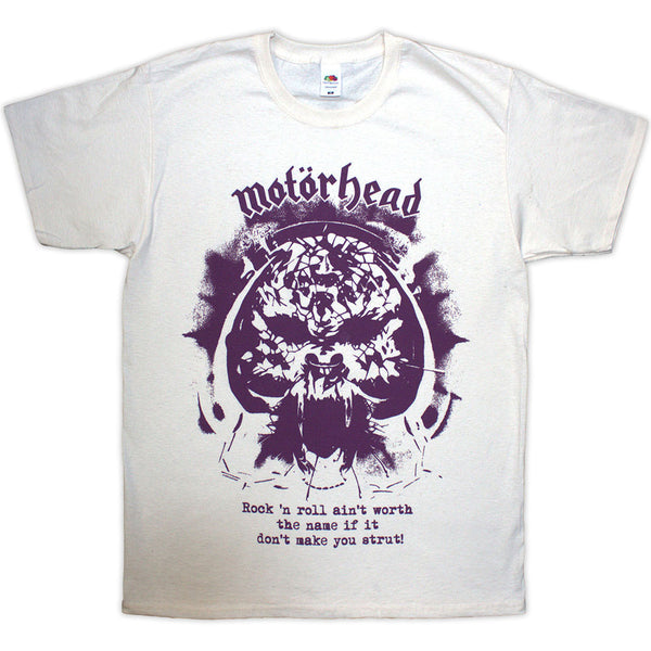 Motorhead | Official Band T-Shirt | Make You Strut (Natural)