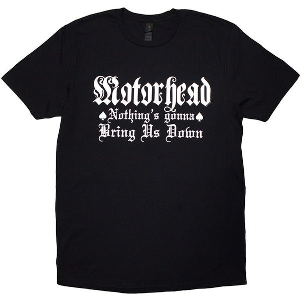 Motorhead | Official Band T-Shirt | Nothing's Gonna Bring Us Down