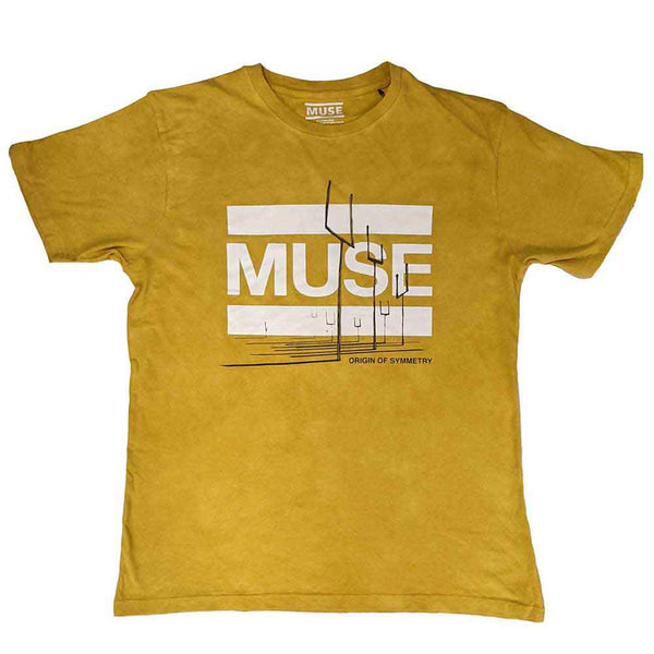 Muse | Official Band T-shirt | Origin of Symmetry (Dip-Dye)