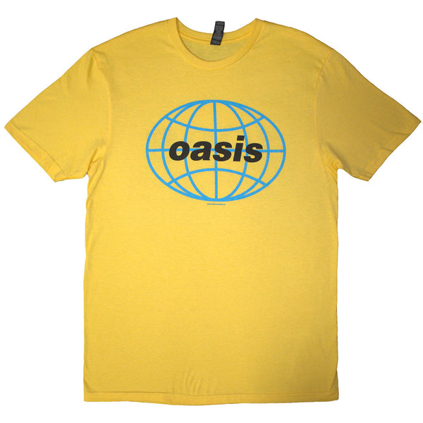 Oasis | Official Band T-Shirt | 1998 World Tour - South America (Back Print)