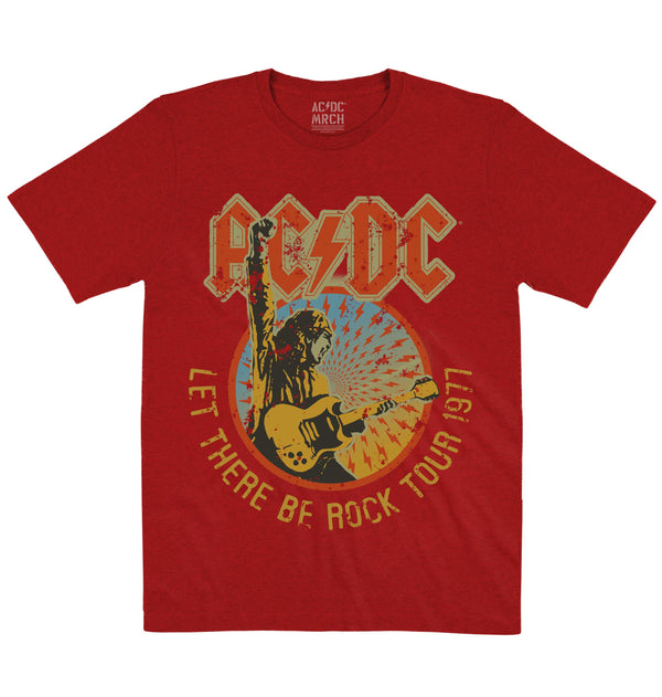 AC/DC | Let There Be Rock Tour 1977 | Official Artist T-shirt