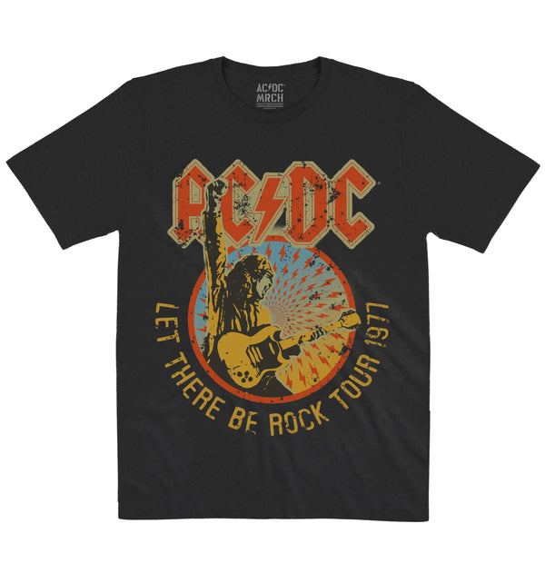 AC/DC | Let There Be Rock Tour 1977 | Official Artist T-shirt
