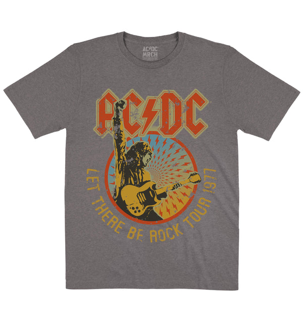 AC/DC | Let There Be Rock Tour 1977 | Official Artist T-shirt