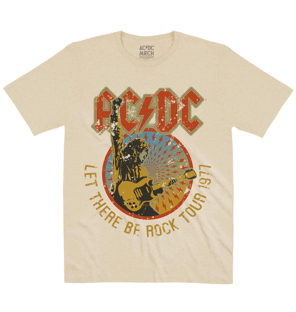 AC/DC | Let There Be Rock Tour 1977 | Official Artist T-shirt