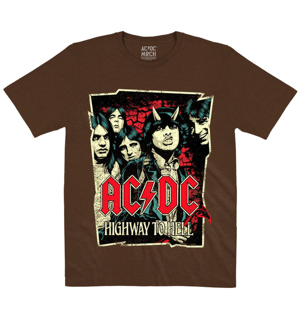 AC/DC | Highway To Hell Sketch | Official Artist T-shirt