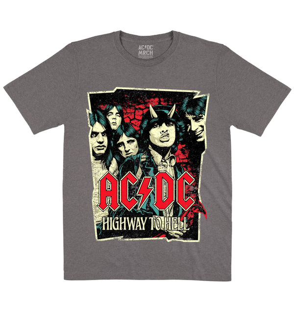 AC/DC | Highway To Hell Sketch | Official Artist T-shirt