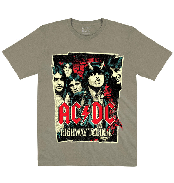 AC/DC | Highway To Hell Sketch | Official Artist T-shirt