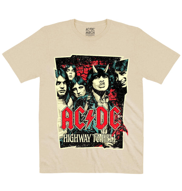AC/DC | Highway To Hell Sketch | Official Artist T-shirt