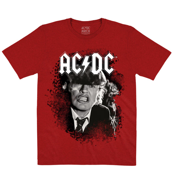 AC/DC | Angus Smoking | Official Artist T-shirt