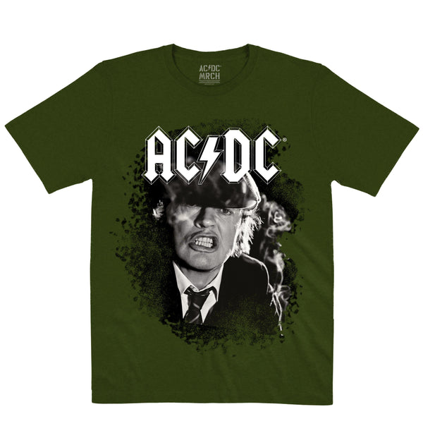 AC/DC | Angus Smoking | Official Artist T-shirt