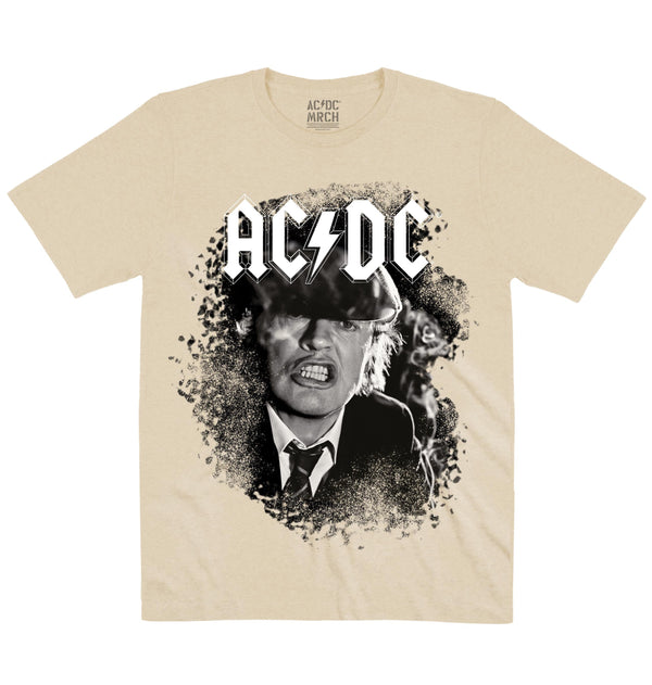 AC/DC | Angus Smoking | Official Artist T-shirt