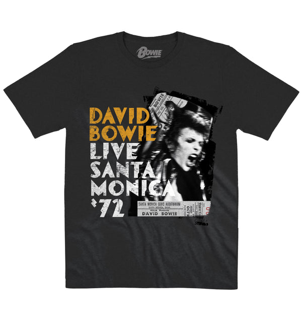 David Bowie | Santa Monica | Official Artist T-shirt
