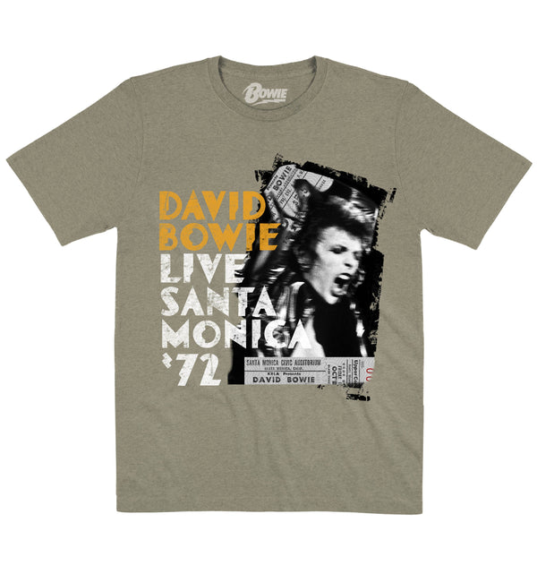 David Bowie | Santa Monica | Official Artist T-shirt