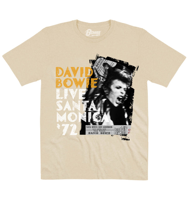 David Bowie | Santa Monica | Official Artist T-shirt