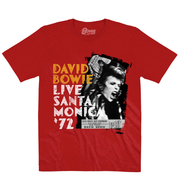 David Bowie | Santa Monica | Official Artist T-shirt