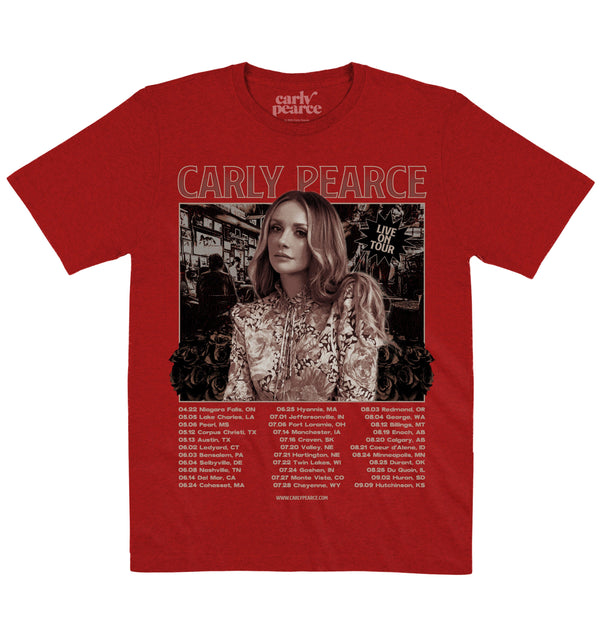 Carly Pearce | Live On Tour | Official Artist T-shirt
