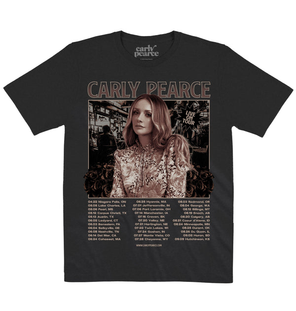 Carly Pearce | Live On Tour | Official Artist T-shirt