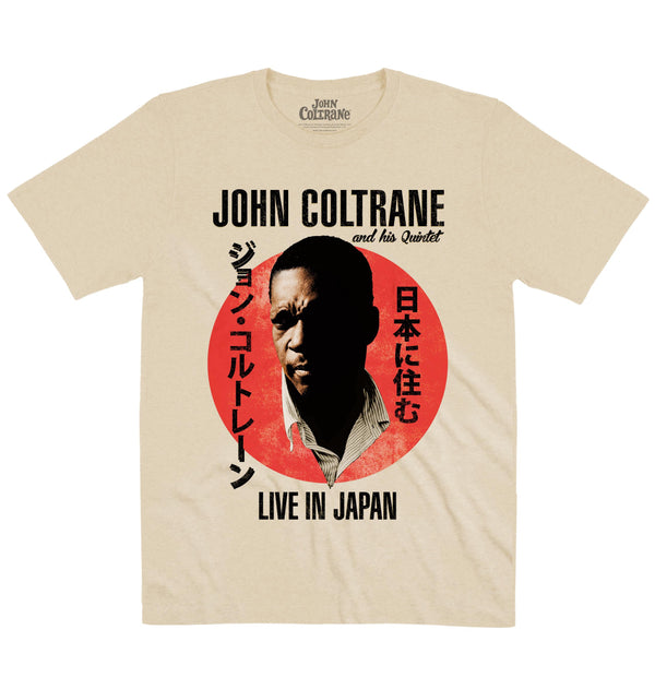 John Coltrane | Live In Japan 2 | Official Artist T-shirt
