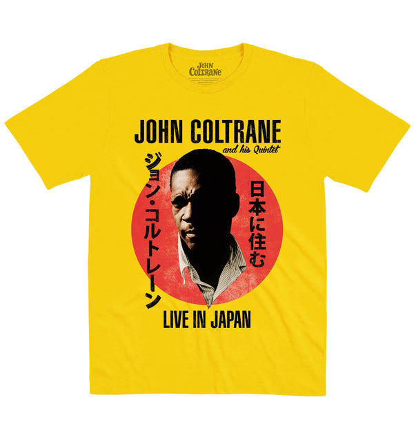 John Coltrane | Live In Japan 2 | Official Artist T-shirt