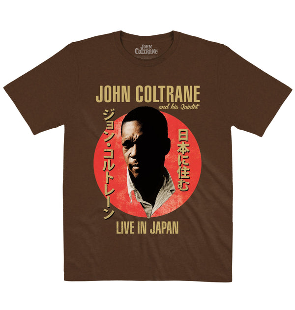 John Coltrane | Live In Japan | Official Artist T-shirt