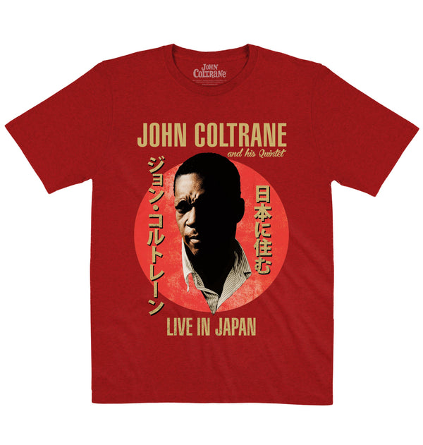 John Coltrane | Live In Japan | Official Artist T-shirt