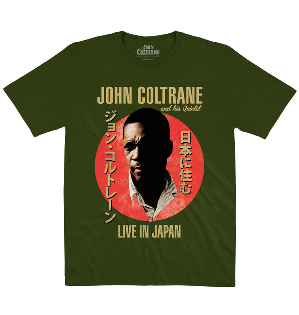 John Coltrane | Live In Japan | Official Artist T-shirt