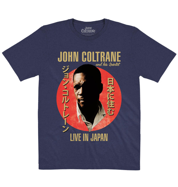 John Coltrane | Live In Japan | Official Artist T-shirt