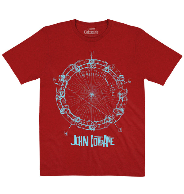 John Coltrane | Circles | Official Artist T-shirt
