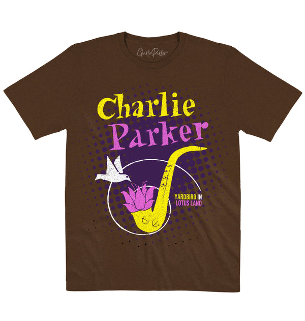 Charlie Parker | Yardbird in Lotus Land | Official Artist T-shirt