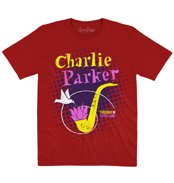 Charlie Parker | Yardbird in Lotus Land | Official Artist T-shirt