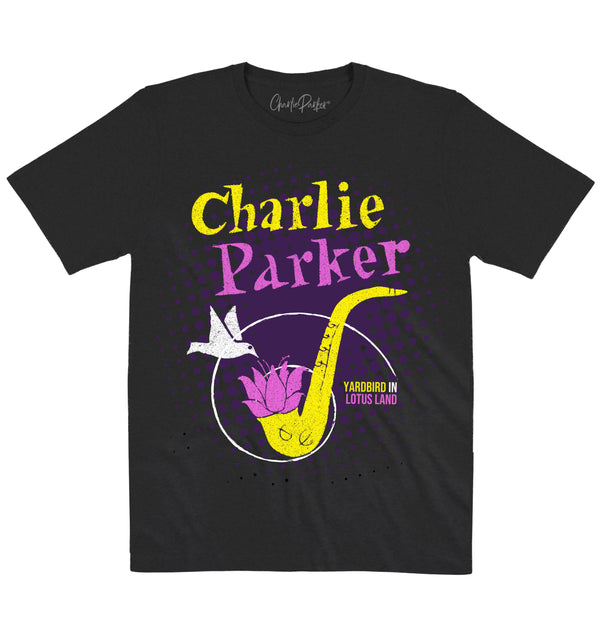 Charlie Parker | Yardbird in Lotus Land | Official Artist T-shirt