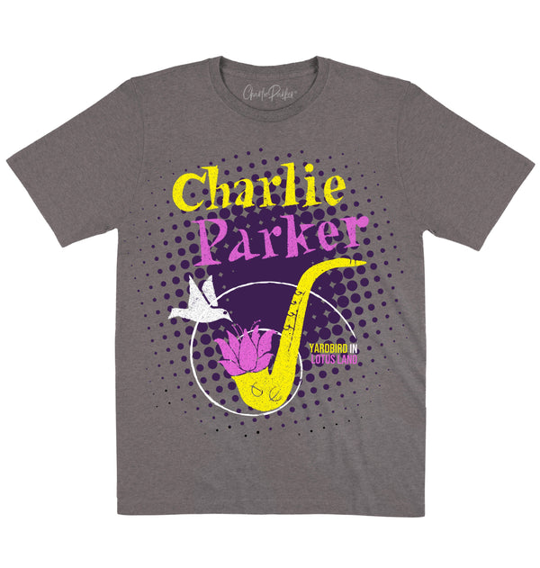 Charlie Parker | Yardbird in Lotus Land | Official Artist T-shirt