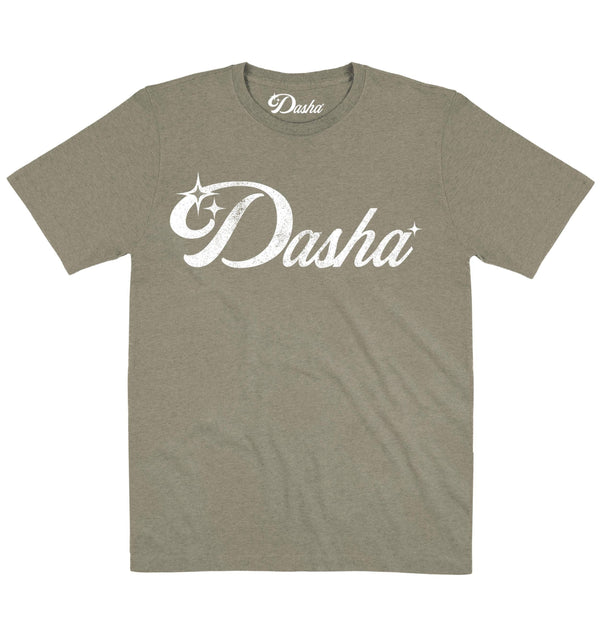 Dasha | Logo White | Official Artist T-shirt