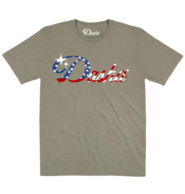 Dasha | Logo Flag | Official Artist T-shirt