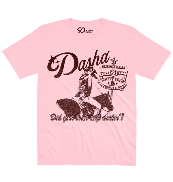 Dasha | Did Your Boots Stop Workin’ | Official Artist T-shirt