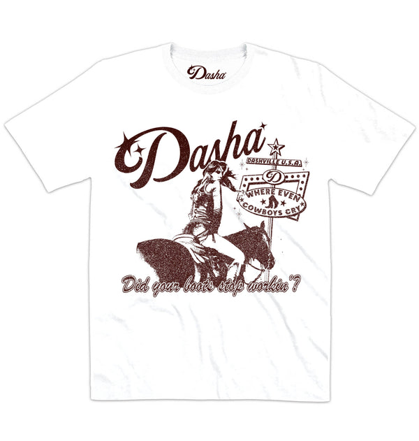 Dasha | Did Your Boots Stop Workin’ | Official Artist T-shirt