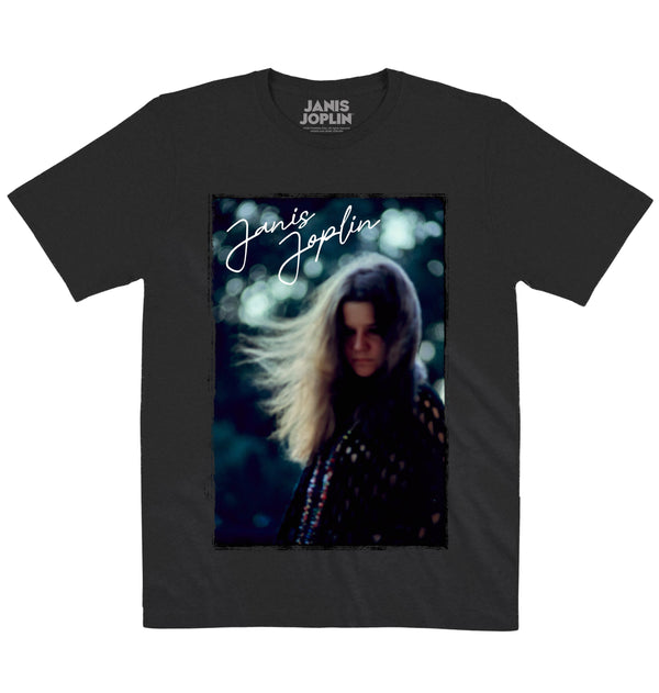 Janis Joplin | Photo Portrait | Official Artist T-shirt