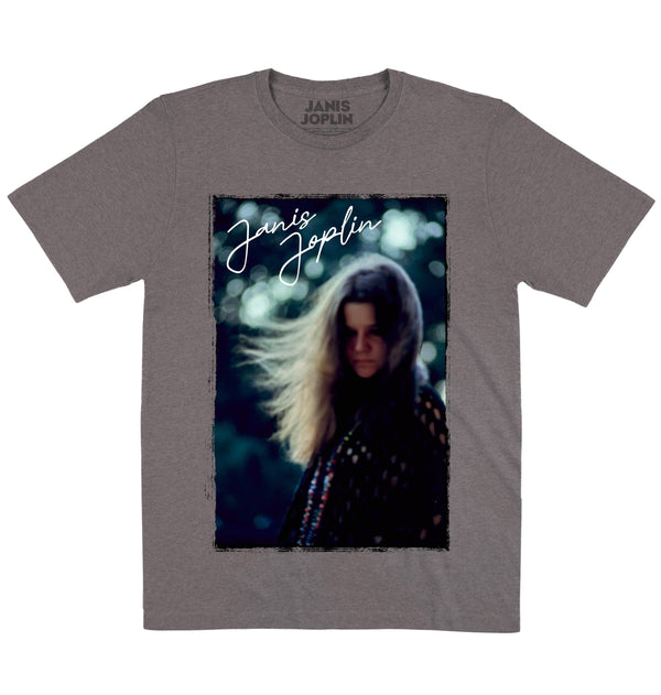 Janis Joplin | Photo Portrait | Official Artist T-shirt