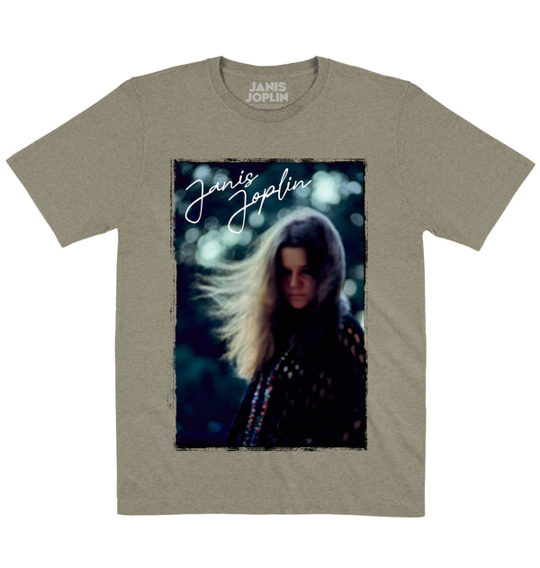 Janis Joplin | Photo Portrait | Official Artist T-shirt