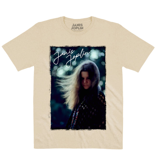 Janis Joplin | Photo Portrait | Official Artist T-shirt