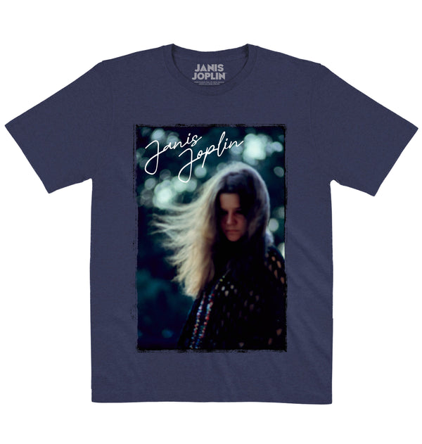 Janis Joplin | Photo Portrait | Official Artist T-shirt
