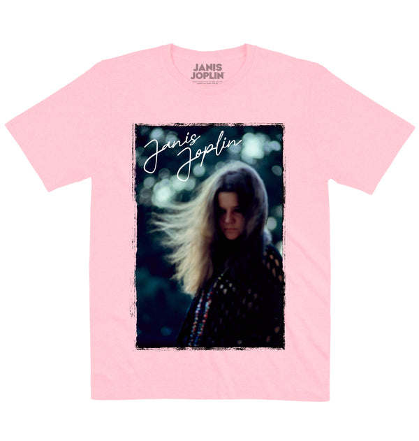 Janis Joplin | Photo Portrait | Official Artist T-shirt