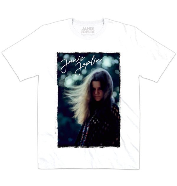 Janis Joplin | Photo Portrait | Official Artist T-shirt