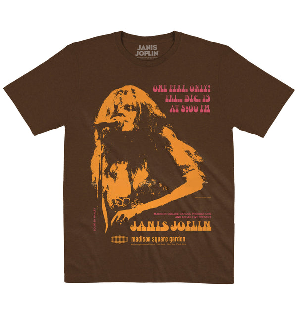 Janis Joplin | Madison Square Garden | Official Artist T-shirt