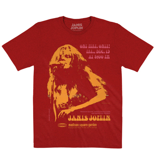 Janis Joplin | Madison Square Garden | Official Artist T-shirt