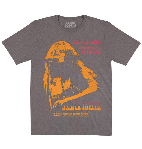 Janis Joplin | Madison Square Garden | Official Artist T-shirt