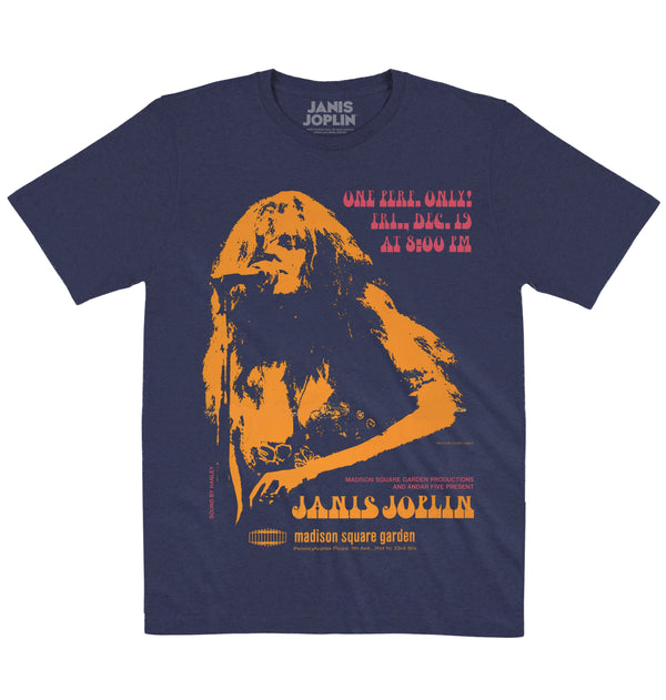 Janis Joplin | Madison Square Garden | Official Artist T-shirt