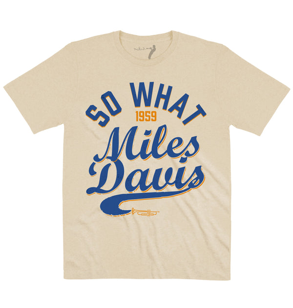 Miles Davis | So What Navy | Official Artist T-shirt