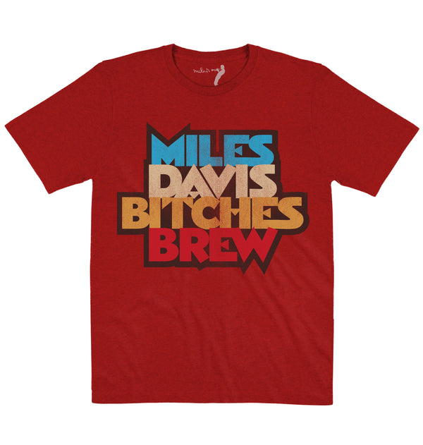 Miles Davis | Bitches Brew Textured | Official Artist T-shirt